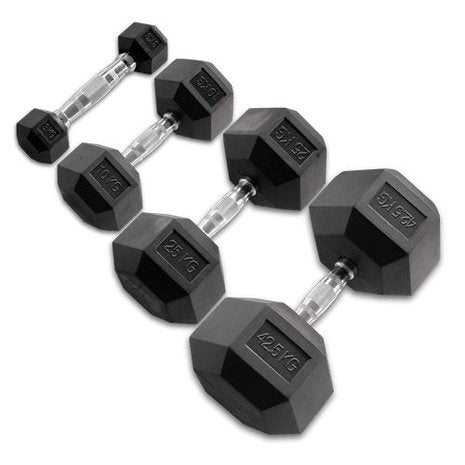 Body-Solid Hexagon dumbbells