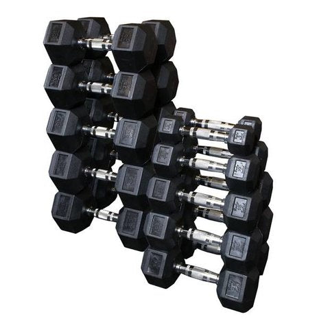 Body-Solid Hexagon dumbbells